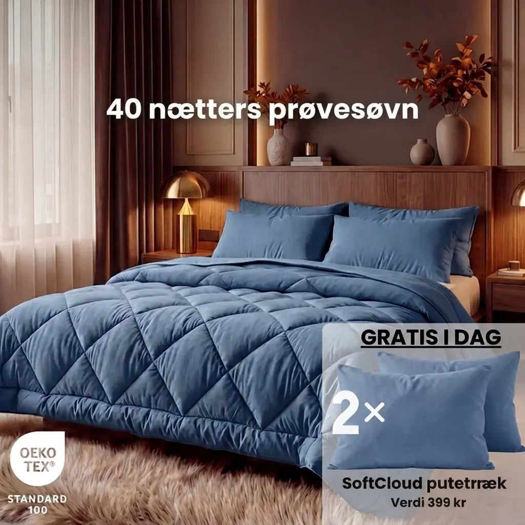 EnkelDyne® – Den hurtigtørrende 2-i-1-dyne, der gør en ende på dynebetræk